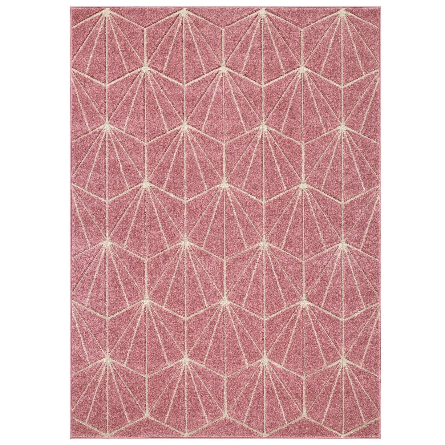 Oriental Weavers Portland Modern Rug 750 P Pink Cream