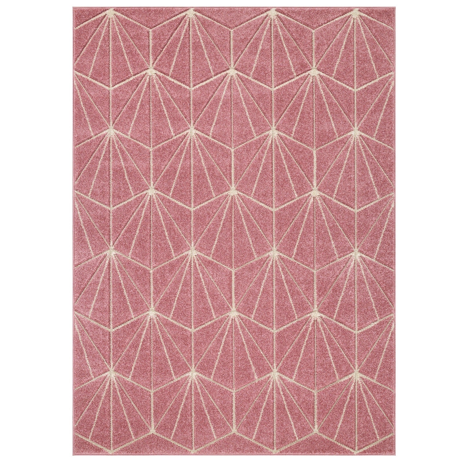 Oriental Weavers Portland Modern Rug 750 P Pink Cream